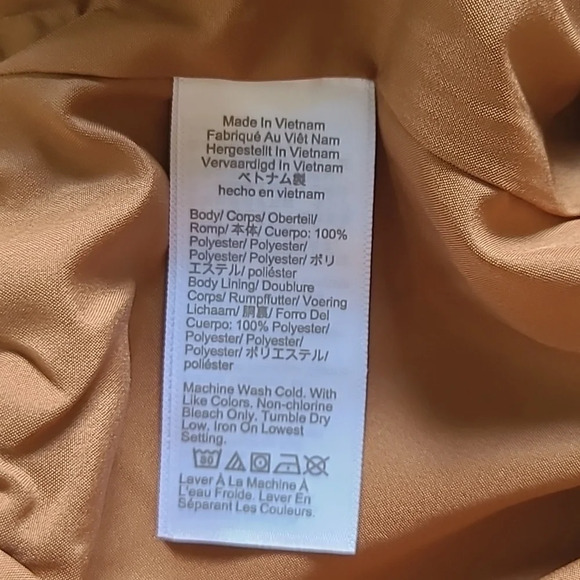 J. Crew Factory Brown and Taupe Midi Skirt - Size M - Picture 6 of 6